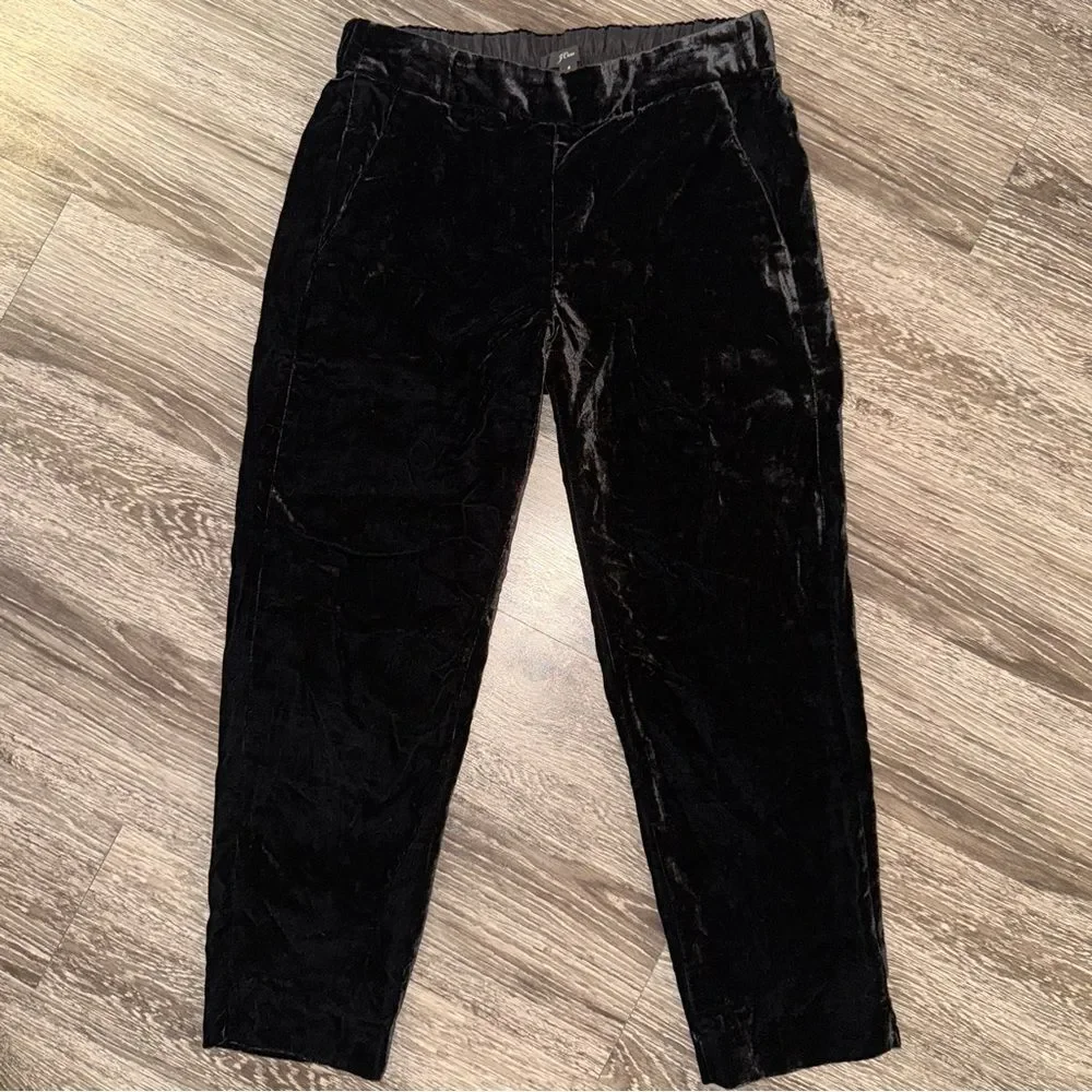J. Crew Velour Pull On Pants
